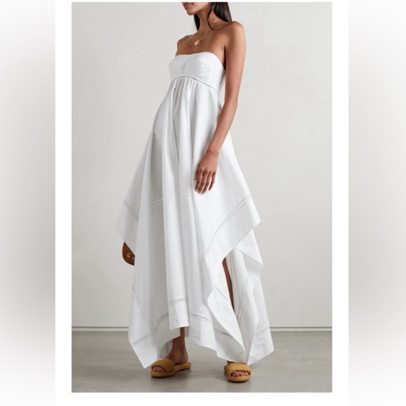 A.L.C. | Dresses | Alc Blanc Cotton Maxi Dress Never Worn